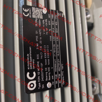 FCPA 132 MC-4/PHE AC Motoren