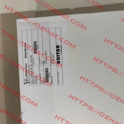 673155 Unitor Chemicals