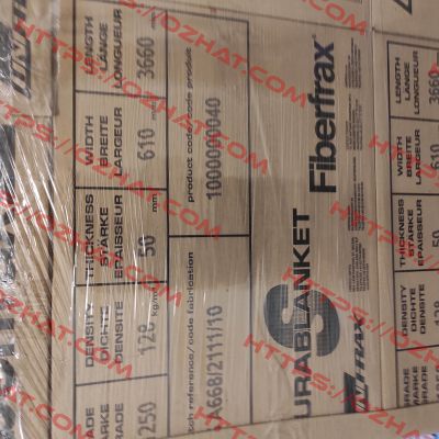 Durablanket S 50 x 610 x 3660 Fiberfrax