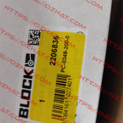 PC-0348-200-0 Block