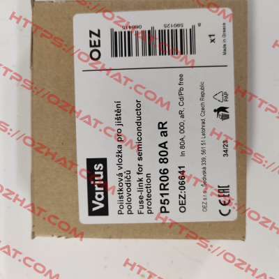 06641    P51R06 80A aR OEZ