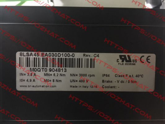 8LSA45.EA030D100-0  Obsolete Br Automation