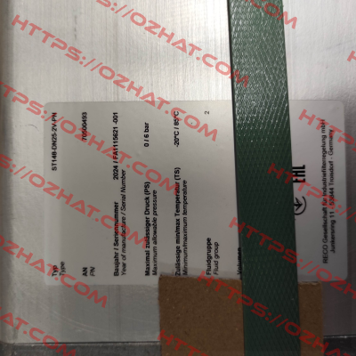 ST148-DN25-2V-PN / PN: 70500493 Reco