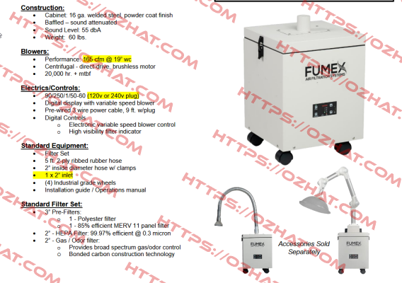 FA1-M Fumex
