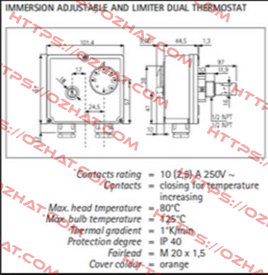 TLSC 07050 obsolete, replaced by GDT/8P5 IMIT (Afriso)