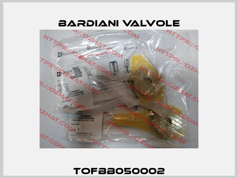TOFBB050002 Bardiani Valvole