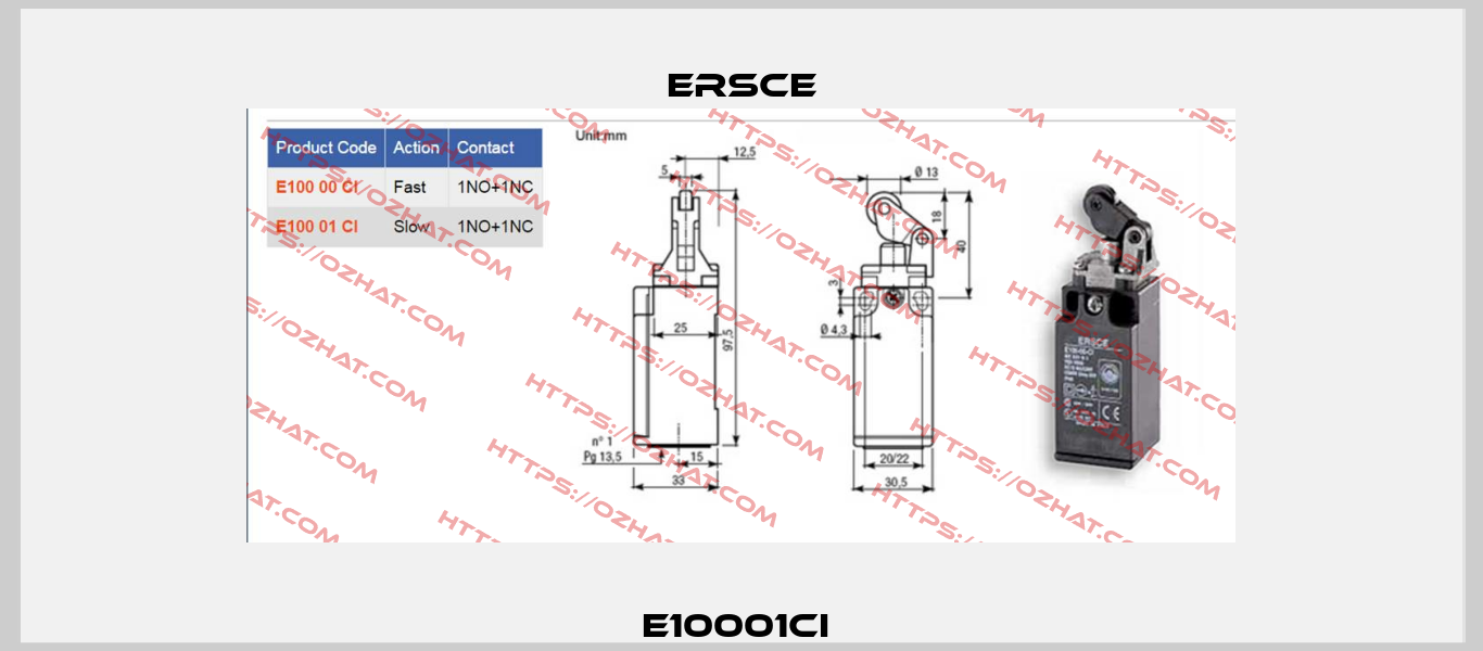 E10001CI  Ersce