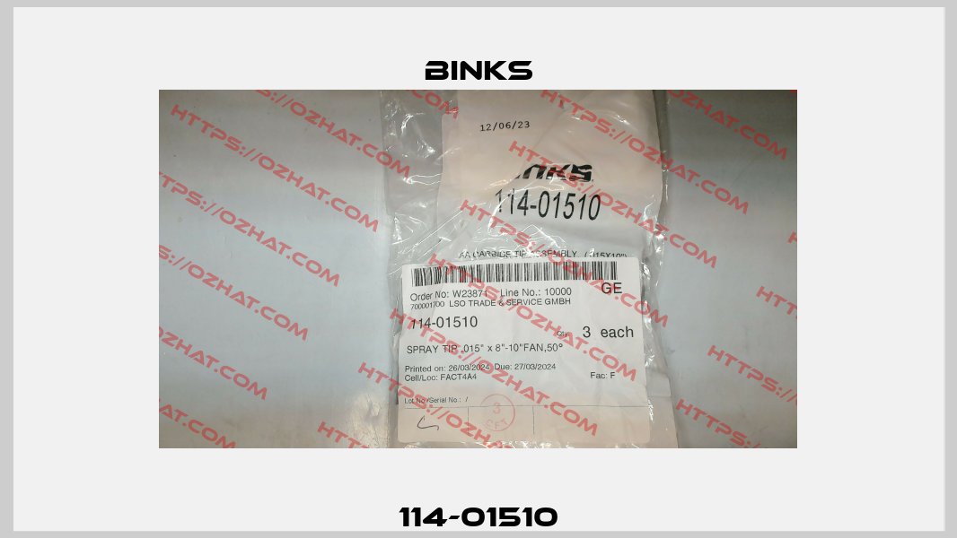 114-01510 Binks