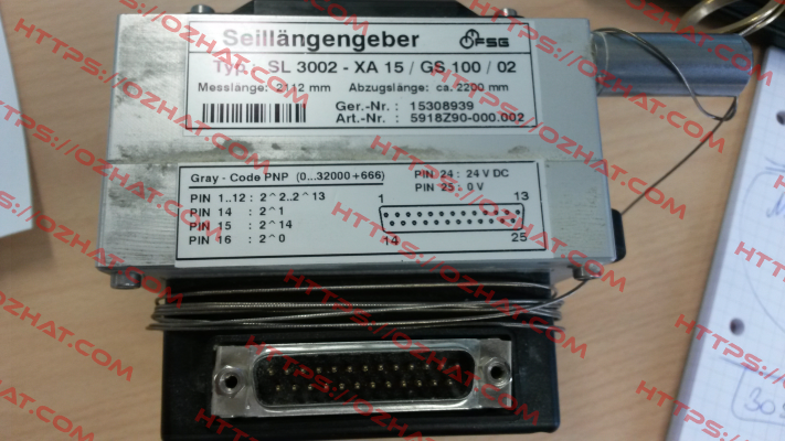 SL3002-XA15/GS100/02 OEM FSG Fernsteuergeräte