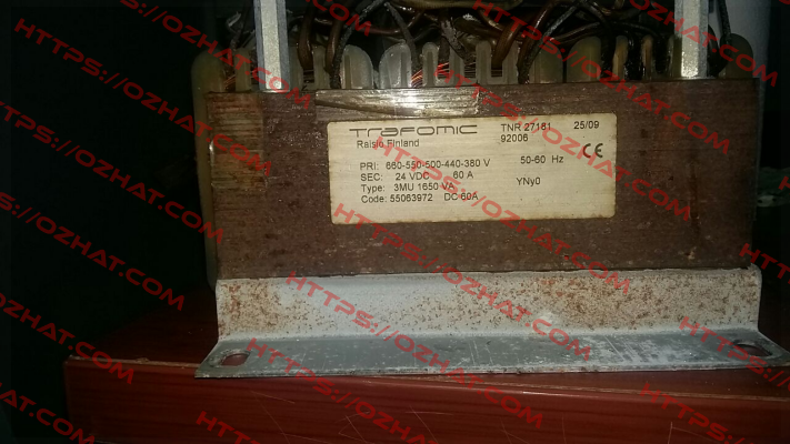 660-550-500-440-380/24Vdc 60A  Trafomic