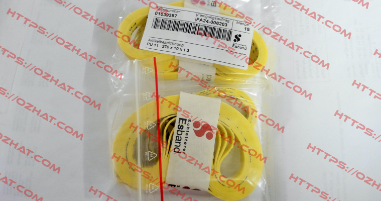 PU 11 270 X 10 X 1.3 mm / 01039357 Esband