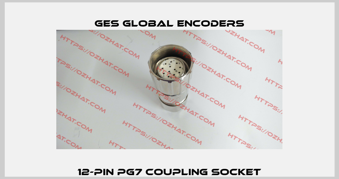 12-pin PG7 coupling socket GES Global Encoders