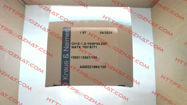 CH10-1.D-Y549*05.EGF- 70018771 Kraus & Naimer