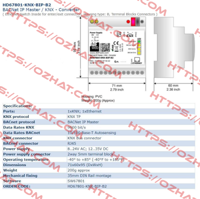 HD67801-KNX-BIP-B2 ADFweb
