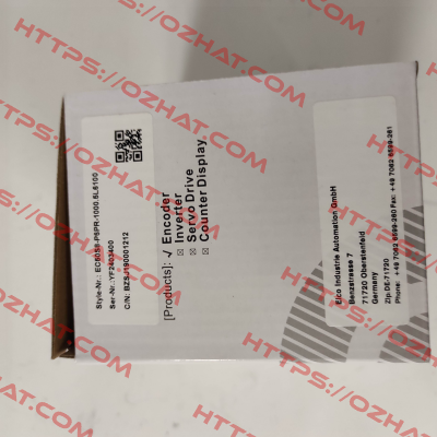 EC50S8-P6PR-1000.5L6100 ELCO Industrie Automation