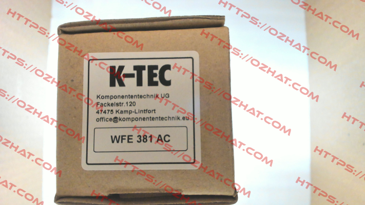 WFE381AC Airfilter Engineering