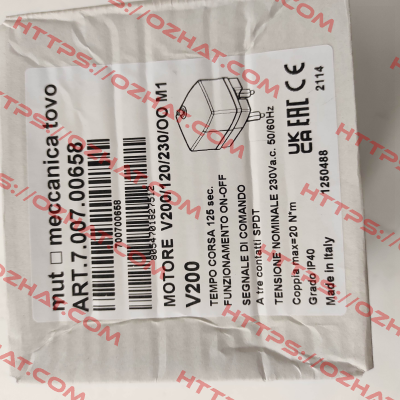 7.007.00658 Mut Meccanica Tovo SpA