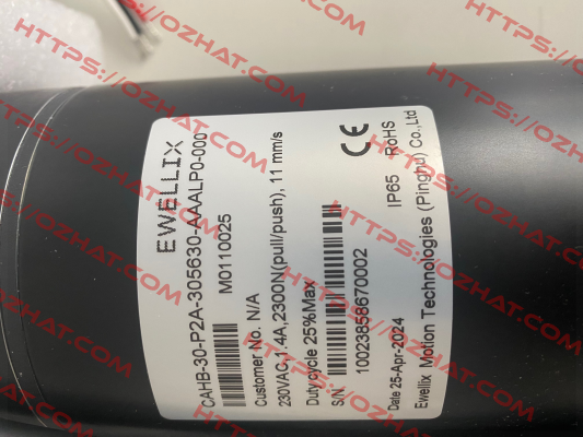 CAHB30-P2A-305630-AAALPO-000 evellix
