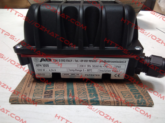 HFM 1000 AB Trasmissioni
