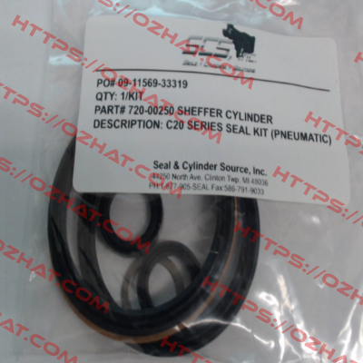 720-00250 5/8" X 2-1/2" C20 Sheffer