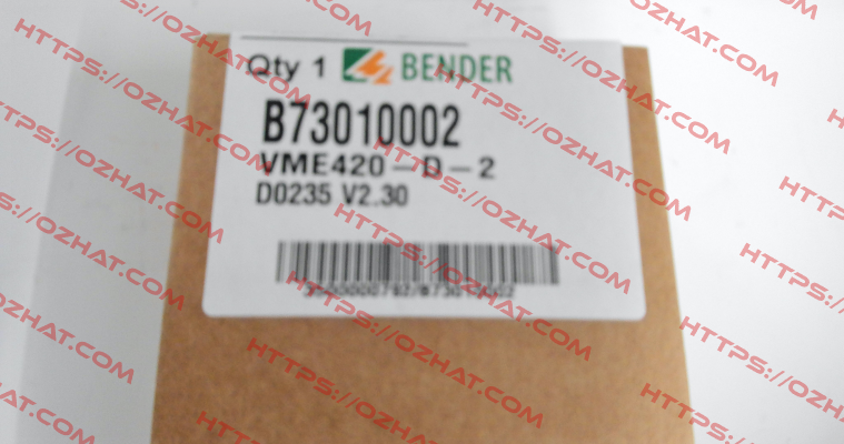 B73010002 Bender