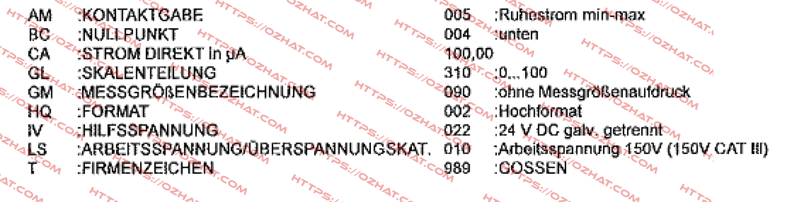 2524P-000047 Gossen
