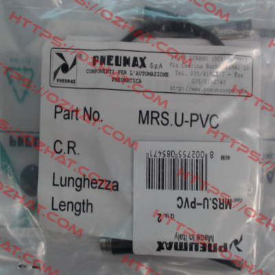 MRS.U-PVC Pneumax