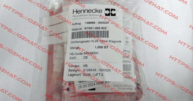 K7051-065 822 Hennecke