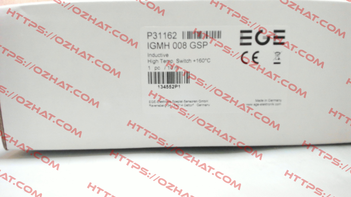 P31162/10 / IGMH 008 GSP/10 Ege