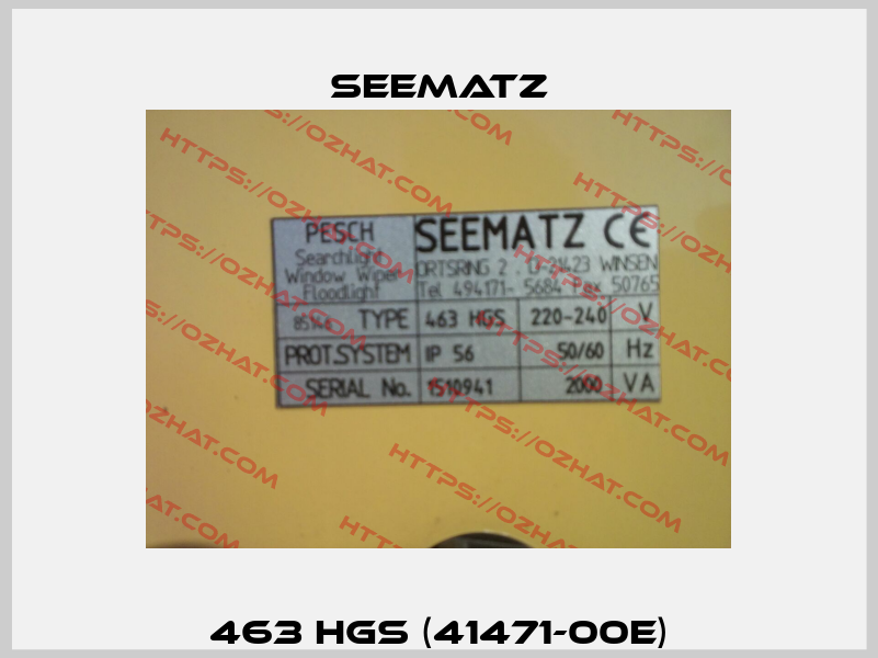 463 HGS (41471-00E) Seematz
