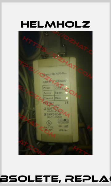 SSW7-HMI 100-751- 9VK11 customized and obsolete, replacement P/N: 700-751-9VK21 Type: SSW7-HMI  Helmholz