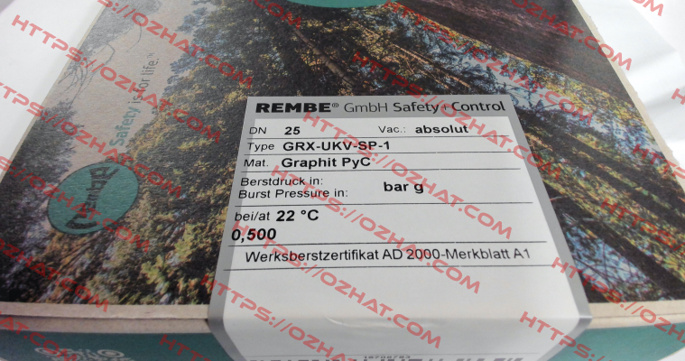 GRX-UKV-SP-1 Rembe