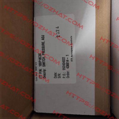 100P18C3X (for EU) ITT NEO DYN