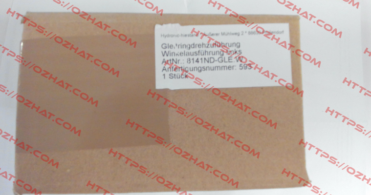 8141-ND-GLEW-L HYDRONIC-HIESTAND