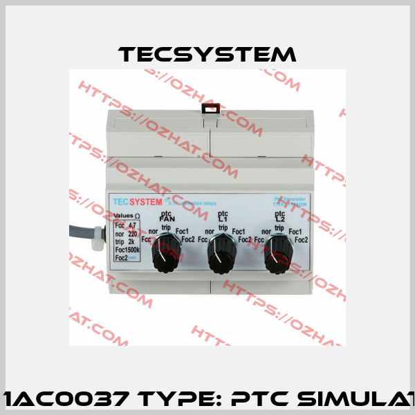 P/N: 1AC0037 Type: PTC Simulator  Tecsystem