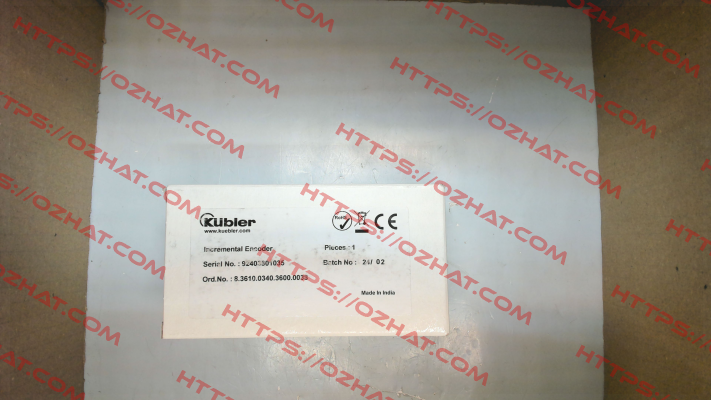 8.3610.0340.3600.0038 Kübler