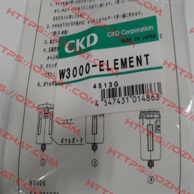 W3000-ELEMENT Ckd
