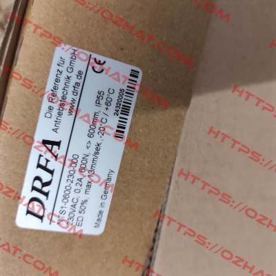 NTS1-0600-2 30-000 DRFA