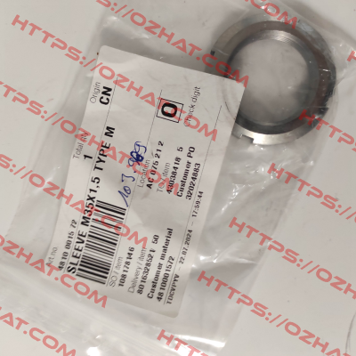 Sleeve 4810001572 Varisco pumps