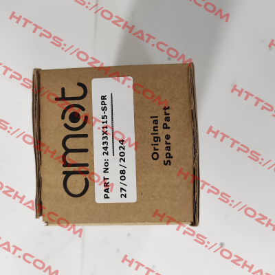 2433X115-SPR / For AMOT Thermostatic valve model BM/BR Amot