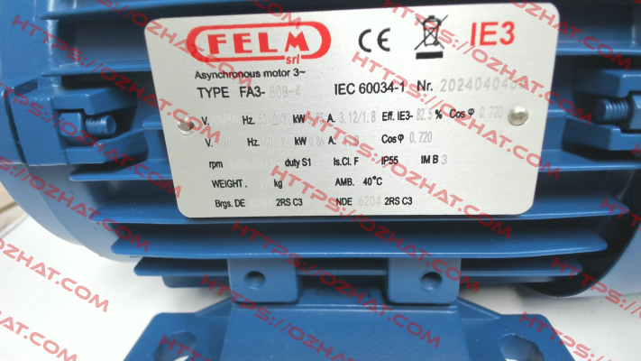 FA3-80B-4 Felm