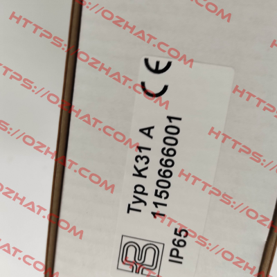K31A (Art.Nr.11 506660 01) Backer