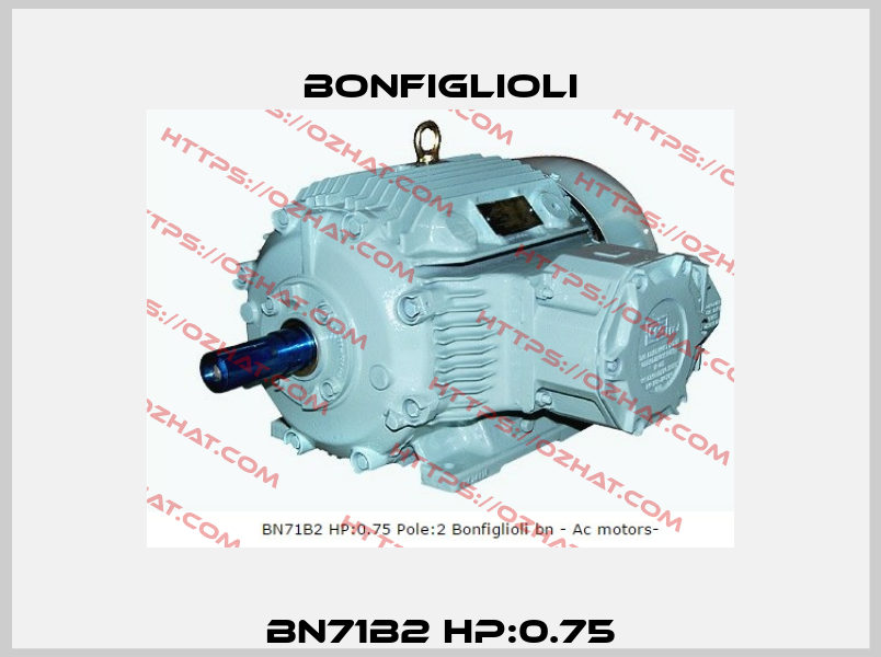BN71B2 HP:0.75 Bonfiglioli