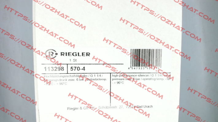 570-4 / 113298 Riegler
