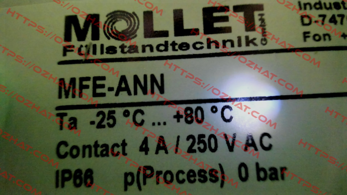 MFE-ANN Mollet