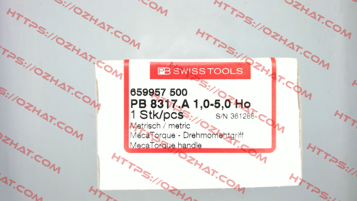 8317.A 1,0-5,0 NM PB Swiss Tools