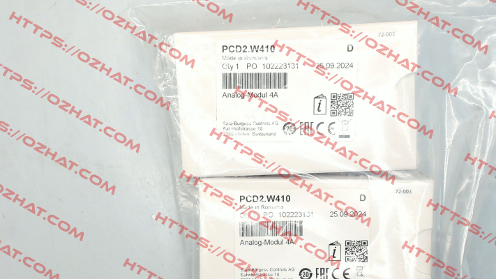PCD2.W410 PN 9600470 Saia-Burgess
