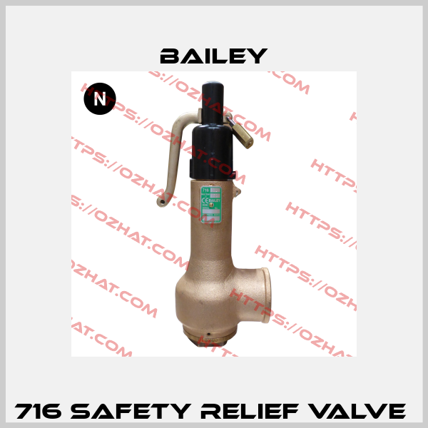 716 Safety Relief Valve  Bailey