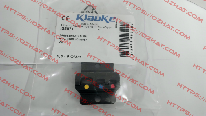 IS5071 / 0.5 - 6 mm² Klauke