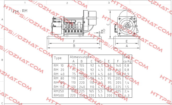 R40MM1-5.0K+5.0K  Frizlen